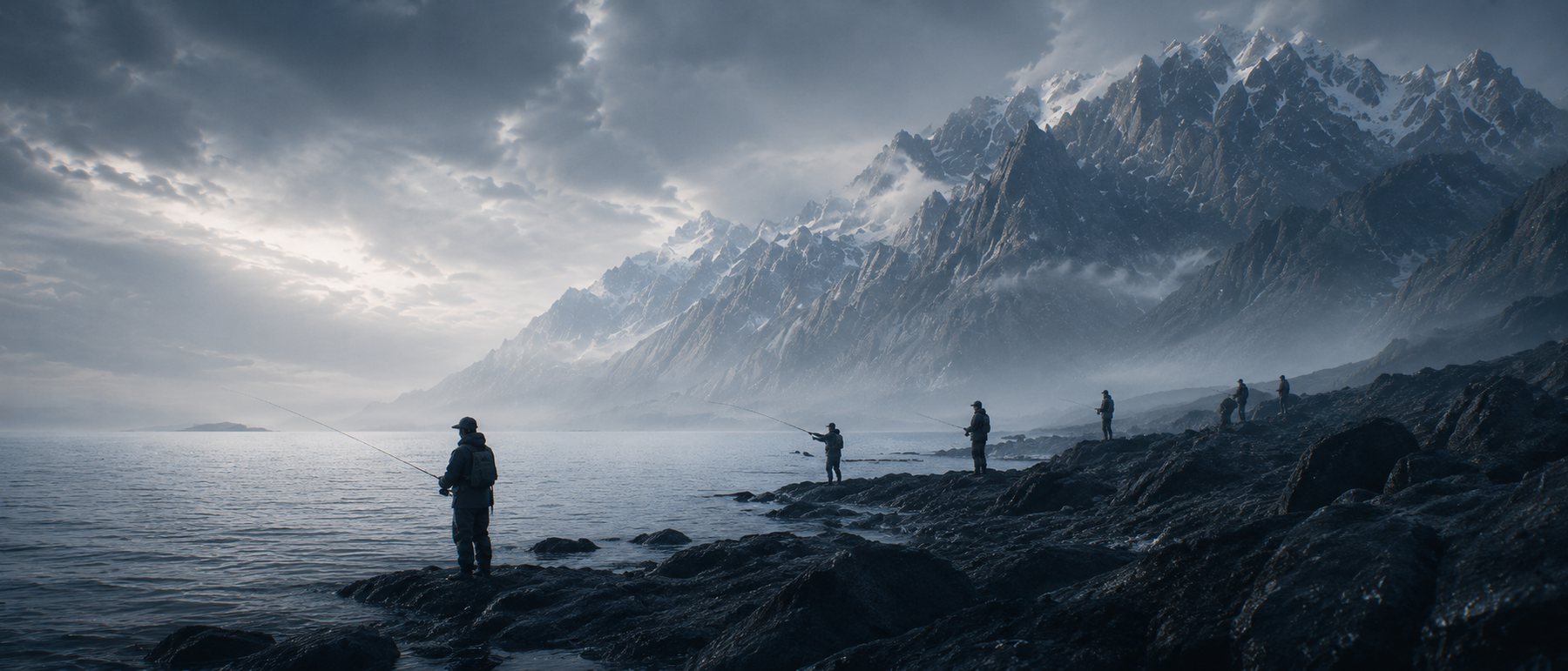 Fishing apparel built for long days outside.