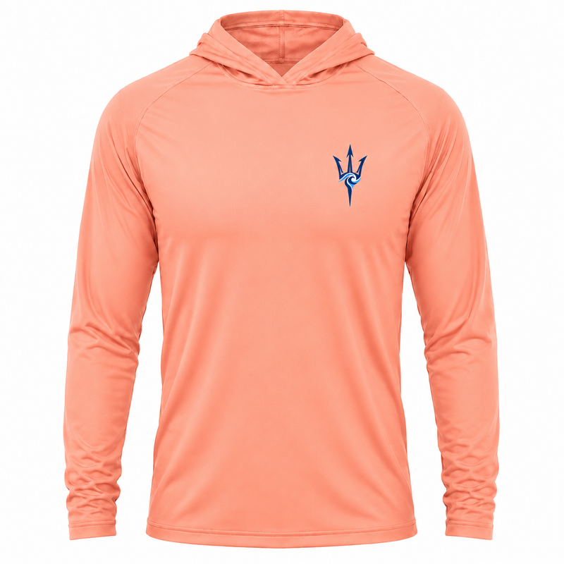 Boat and Fish Hooded Fishing Shirt