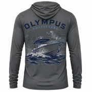 Boat Back Hooded Fishing Shirt