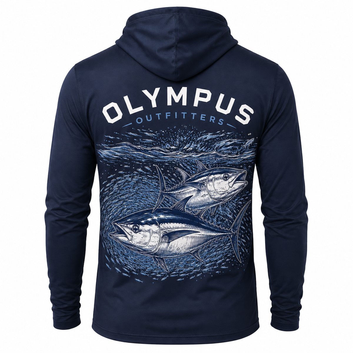 Tuna Hooded Fishing Shirt